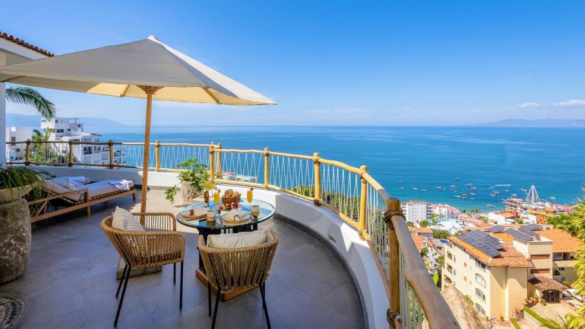 New - Amapas Luxury 5-Bedroom Villa Puerto Vallarta Eksteriør billede