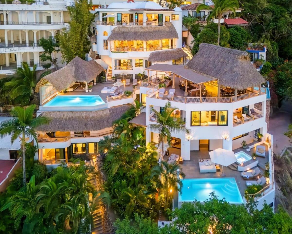 New - Amapas Luxury 5-Bedroom Villa Puerto Vallarta Eksteriør billede