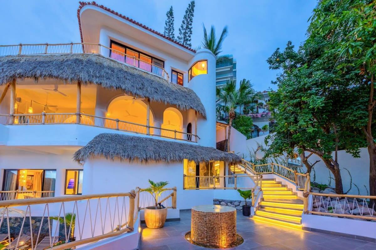 New - Amapas Luxury 5-Bedroom Villa Puerto Vallarta Eksteriør billede