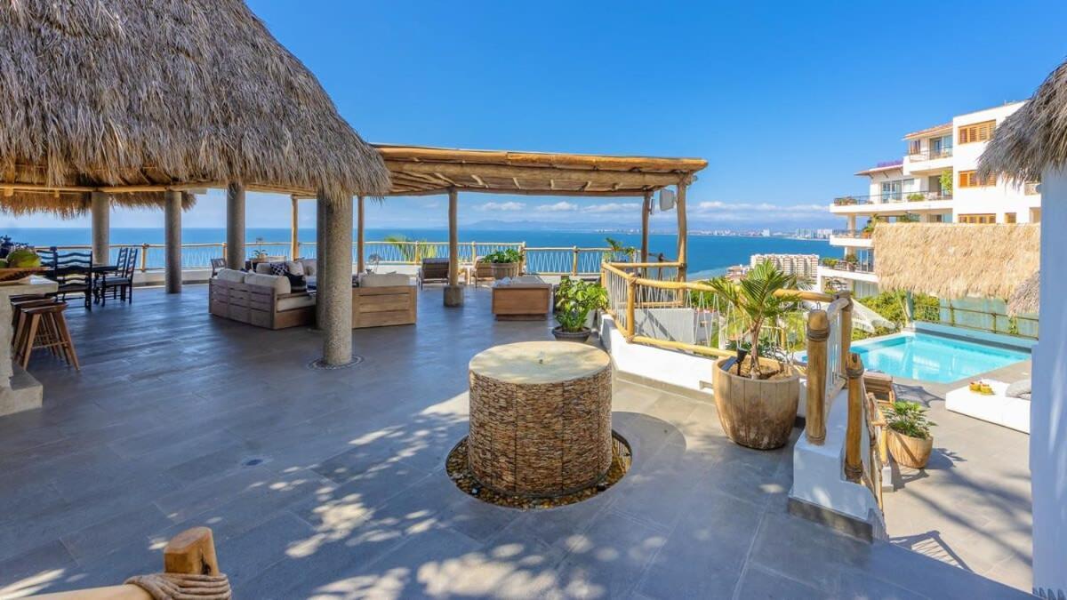 New - Amapas Luxury 5-Bedroom Villa Puerto Vallarta Eksteriør billede