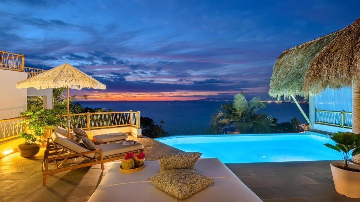 New - Amapas Luxury 5-Bedroom Villa Puerto Vallarta Eksteriør billede