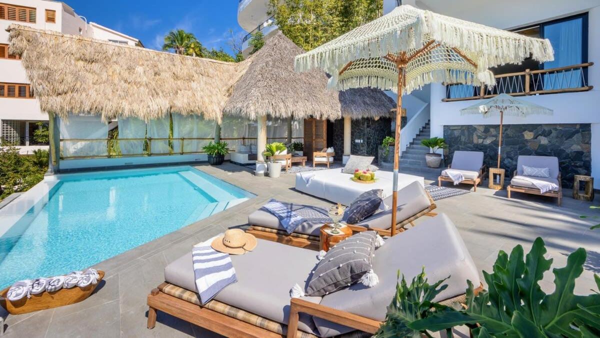 New - Amapas Luxury 5-Bedroom Villa Puerto Vallarta Eksteriør billede