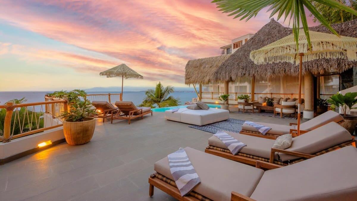 New - Amapas Luxury 5-Bedroom Villa Puerto Vallarta Eksteriør billede