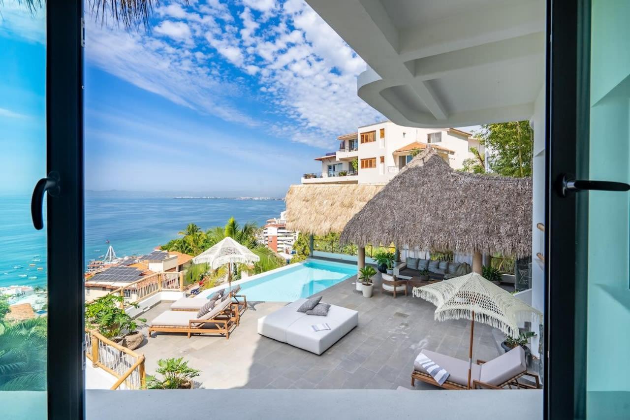 New - Amapas Luxury 5-Bedroom Villa Puerto Vallarta Eksteriør billede