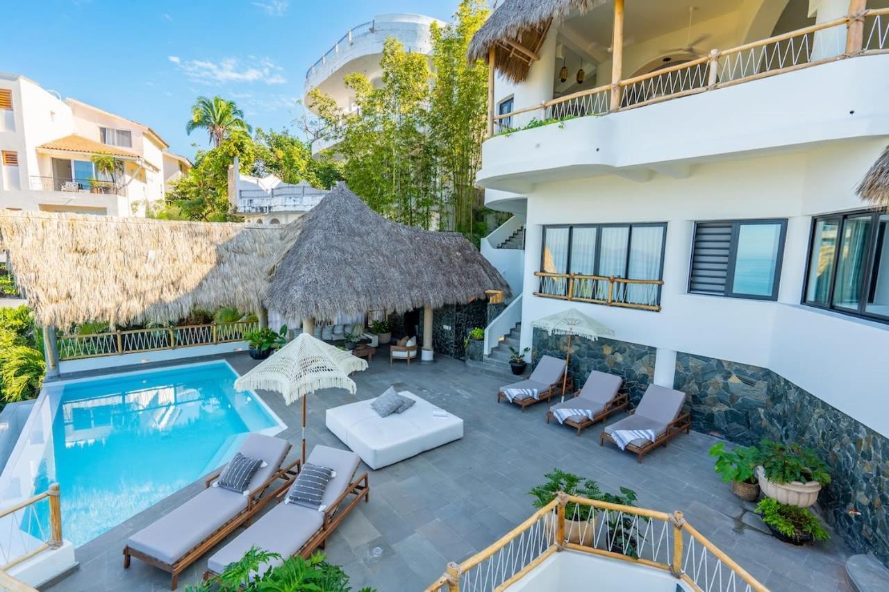 New - Amapas Luxury 5-Bedroom Villa Puerto Vallarta Eksteriør billede