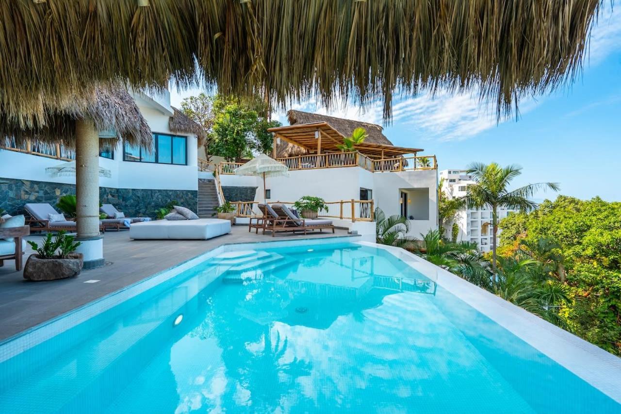 New - Amapas Luxury 5-Bedroom Villa Puerto Vallarta Eksteriør billede