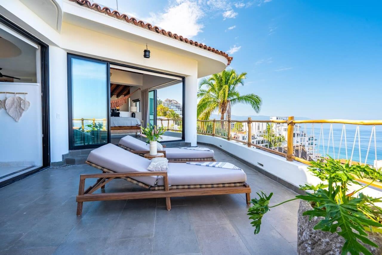 New - Amapas Luxury 5-Bedroom Villa Puerto Vallarta Eksteriør billede